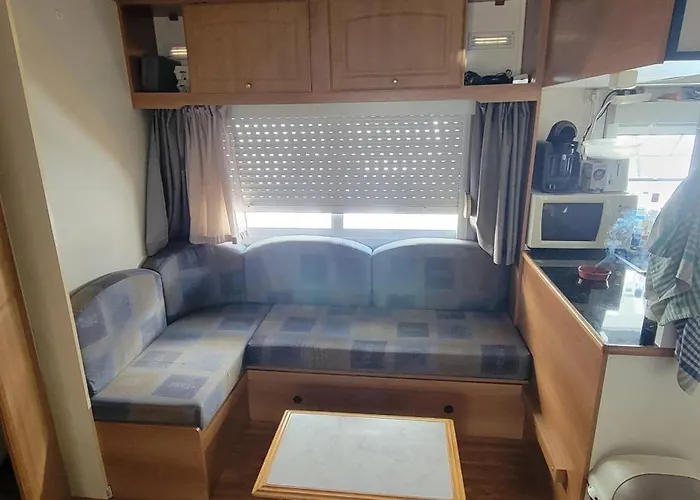 Mobil-home Climatise 4 Pers 2 مكان تخييم ميسانج